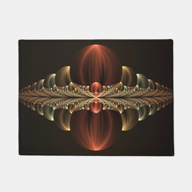 Tapete Fantasy Construction Shiny Abstrato Fractal Art (Frente)
