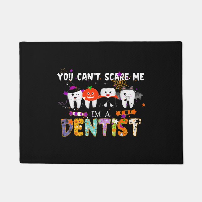 Tapete Farmacêutica Farmacêutica Engraçada Halloween (Frente)