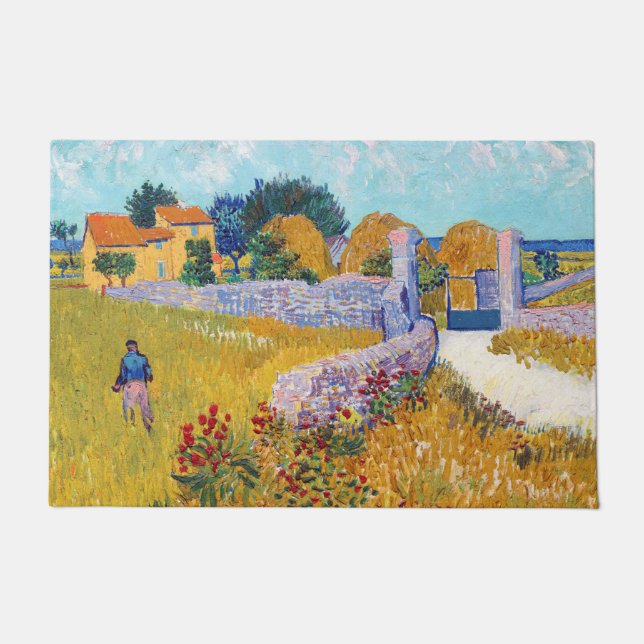Tapete Farmhouse in Provence, Van Gogh (Frente)