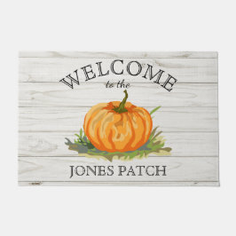 Tapete Farmhouse Welcome to Our Pumpkin Patch Signature