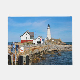 Tapete Farol de Boston, Massachusetts Door Mat