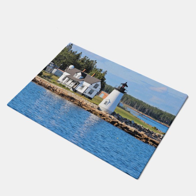 Tapete Farol de Porto Potencial, Maine Door Mat (Inclinado)