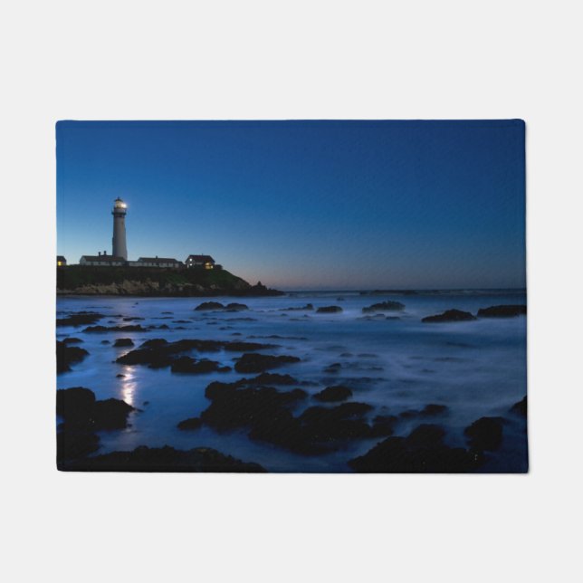 Tapete Farol | Half Moon Bay do ponto do pombo, Ca (Frente)