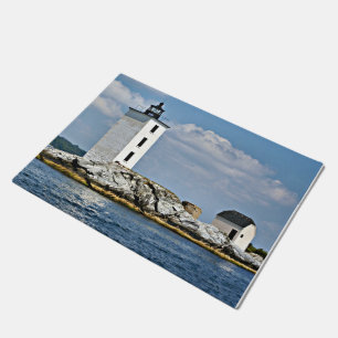 Tapete Farol holandês da ilha, Rhode - esteira de porta