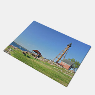 Tapete Farol Marblehead, Massachusetts Door Mat