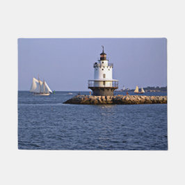 Tapete Farol primavera, Maine Door Mat