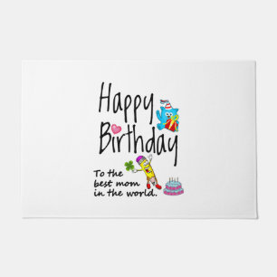 Tapete Feliz aniversário para a melhor mãe do mundo