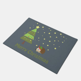 Tapete Feliz Christms Hedgehog