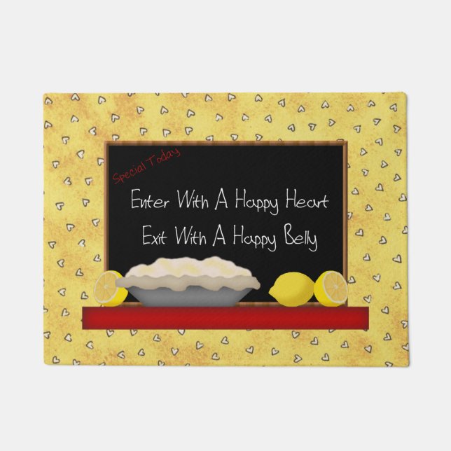 Tapete Feliz Coração Belly Feliz (Frente)