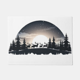 Tapete Feliz Design da porta de Natal