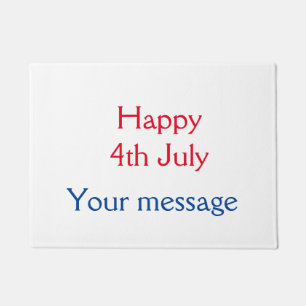 Tapete Feliz dia 4 de julho da independência adicione o n