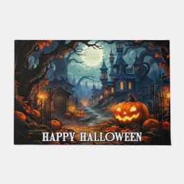 Tapete Feliz Dia das Bruxas - Abóbora Iluminante