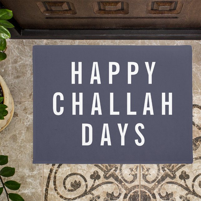 Tapete Feliz Dia de Challah | Feriado engraçado Chanukah (Criador carregado)