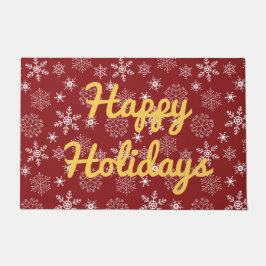 Tapete Feliz Floco de Neve Feriados