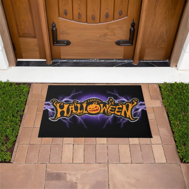 Tapete Feliz Halloween Abóbora (Ar livre)
