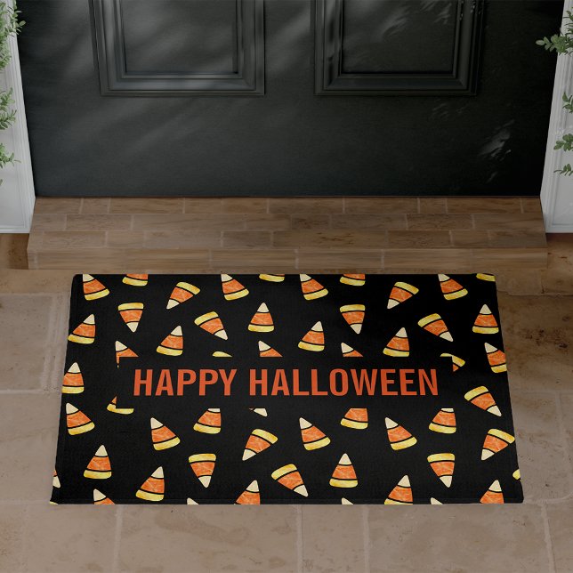 Tapete Feliz Halloween Candy Corn Impressão (Criador carregado)