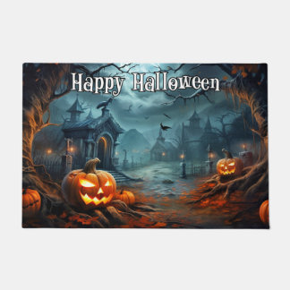 Tapete Feliz Halloween Nefarious Spooky Pumpkins