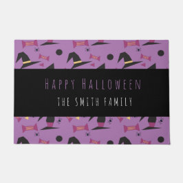 Tapete Feliz Halloween Witch Candy Patterno Doormat