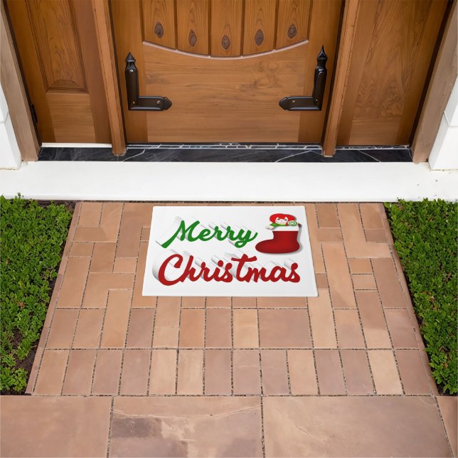 Tapete Feliz Natal - Escrevendo um roteiro vermelho (Ar livre)