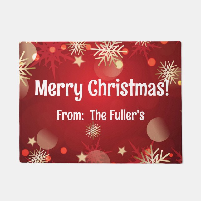 Tapete Feliz Natal Feliz Natal Feliz Natal Doce Festa Fes (Frente)