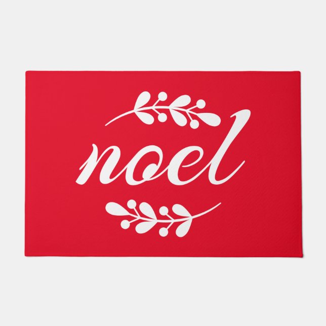 Tapete FELIZ NATAL | Noel Doormat de Férias (Frente)