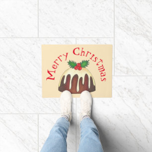 Tapete Feliz Natal Pudim Pudim Holly Leaf Holiday