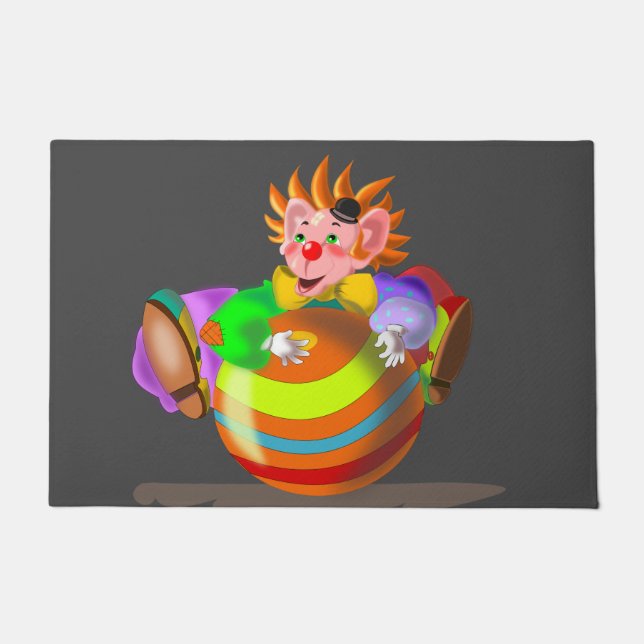 Tapete Feliz Portão Palhaço (Frente)