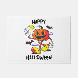 Tapete Feliz Presente de Halloween de Abóbora