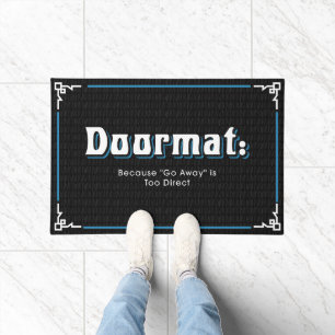 Tapete Felizes e Humorosos Matrizes de Boas-vindas   Afas