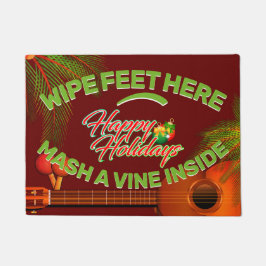 Tapete Felizes feriados com Marac e Cuatro Caribe