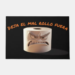 Tapete Felpudo. ¡Deja el mal rollo fuera!