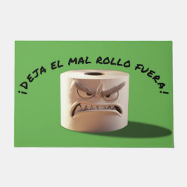 Tapete Felpudo. ¡Deja el mal rollo fuera!