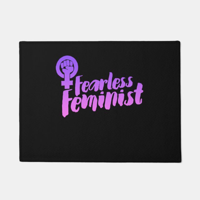 Tapete Feminista destemido (Frente)