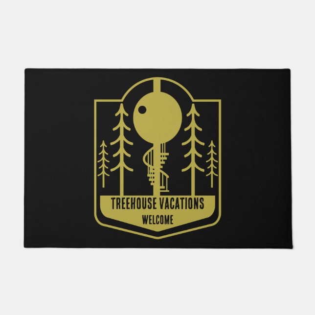 Tapete Feriados de Férias do Treehouse (Frente)