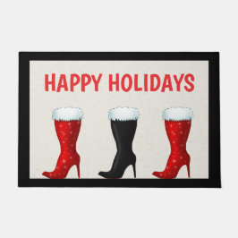 Tapete Feriados felizes divertidos com a porta de inicial