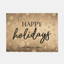 Feriados Felizes, Dourados e Negros Modernos Elega