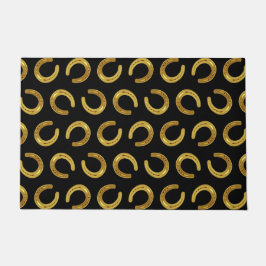 Tapete Ferradura dourada