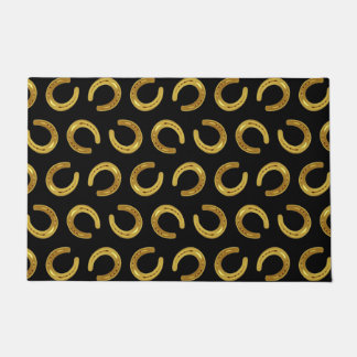 Tapete Ferradura dourada