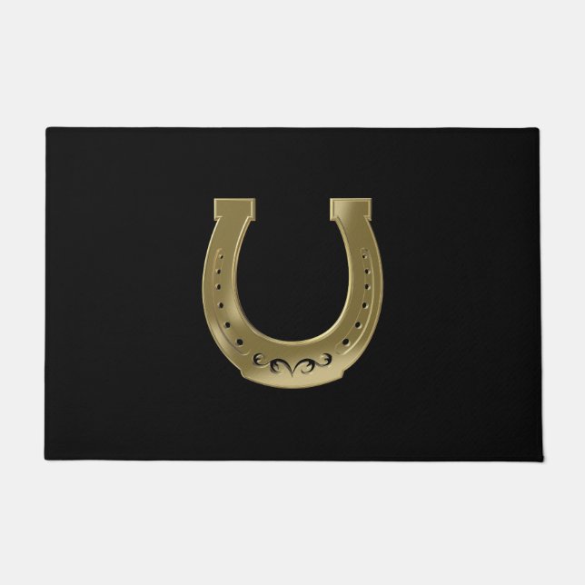 Tapete ferradura ouro (Frente)