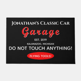 Tapete Ferramentas de Voo Mecânico de Garagem de Portas