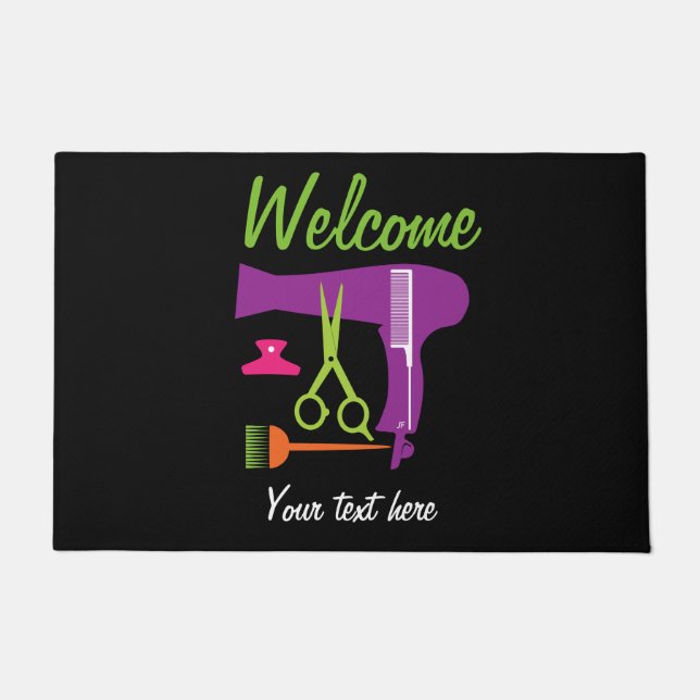 Tapete Ferramentas dos penteados (Frente)