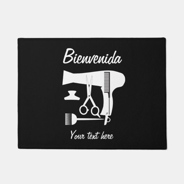 Tapete Ferramentas dos penteados (Frente)