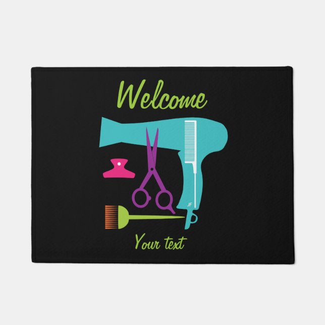 Tapete Ferramentas dos penteados (Frente)