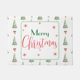 Tapete Festive Merry Christmas Door Mat