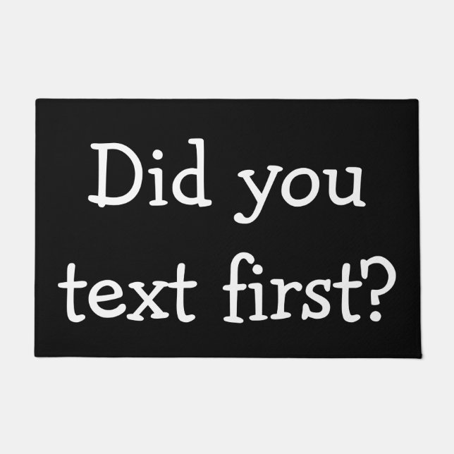 Tapete Fez você texto primeiramente? (Frente)