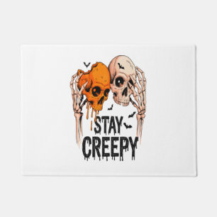 Tapete Ficar Assustador PNG, Crânio Retro Halloween
