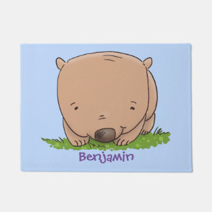Tapete Figura de desenho animado de um bebê fofo