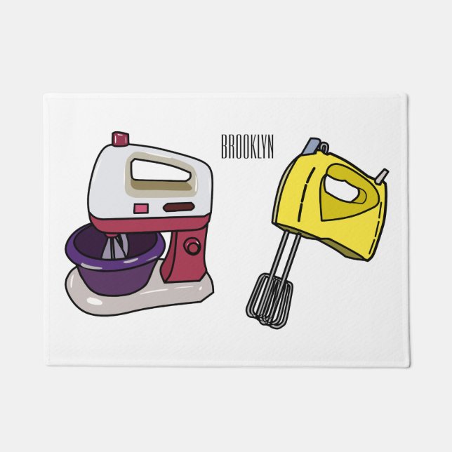 Tapete Figura de desenho animado do Mixer (Frente)