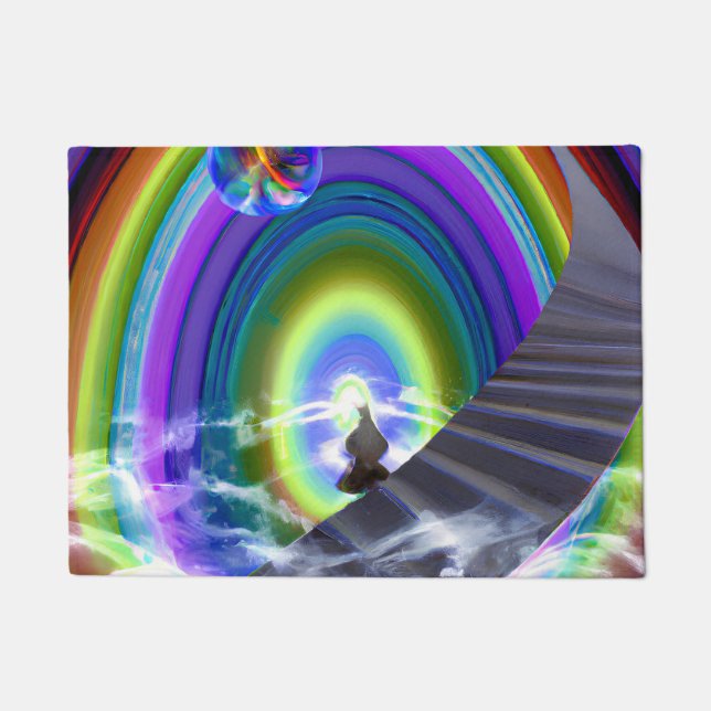 Tapete Figura Misteriosa no Stargate Inter-Dimensional (Frente)