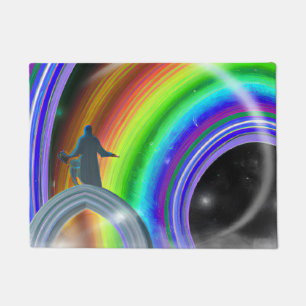 Tapete Figura Misteriosa no Stargate Inter-Dimensional